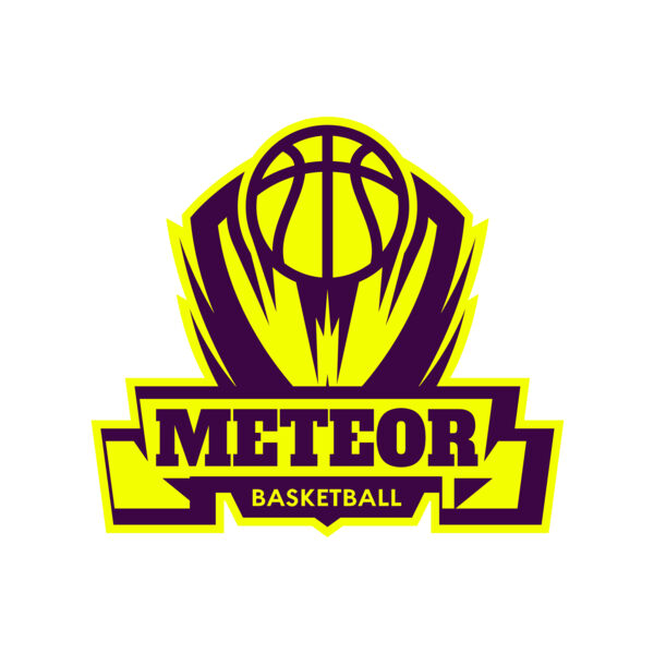 Meteor Basketball Logo Template Thumbnail